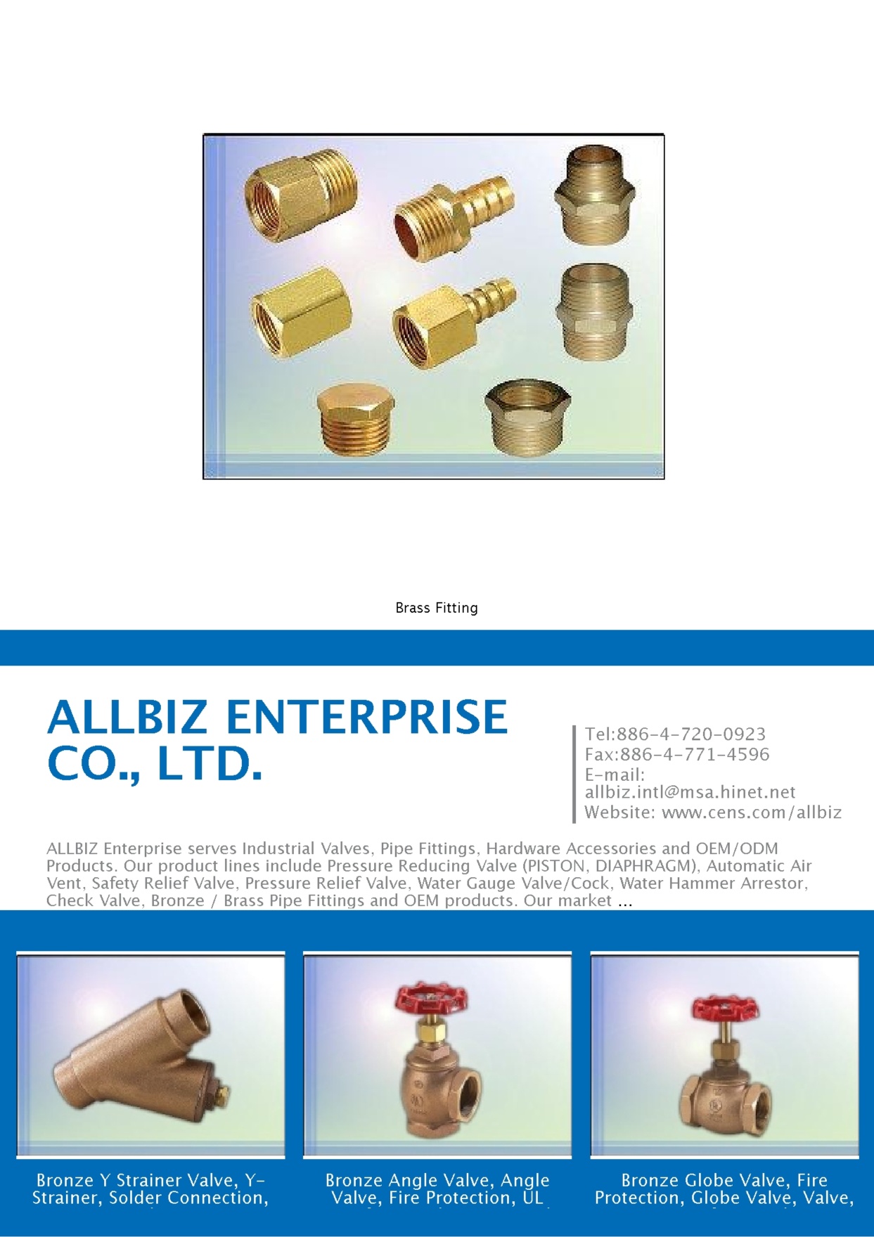 ALLBIZ ENTERPRISE CO., LTD.
