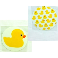 The coaster of reuse seal back The coaster of reuse seal back