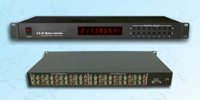 8x8 Composite A/V (1U) 8x8 Composite A/V (1U)