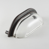 玻璃把手附銅座 玻璃把手附銅座