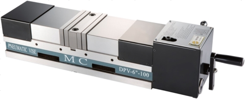 双夹式空油压精密快速虎钳