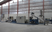 PP, PE film Extrusion-pelletizing system