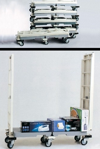 Folding Utility Cart with Six Wheels Folding Utility Cart with Six Wheels