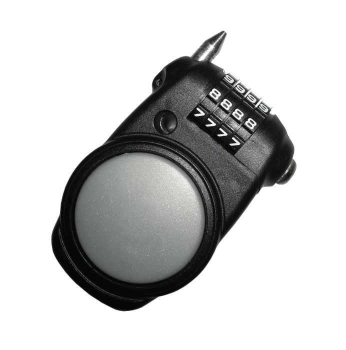 Retractable Cable Lock & Resettable Combination Retractable Cable Lock & Resettable Combination