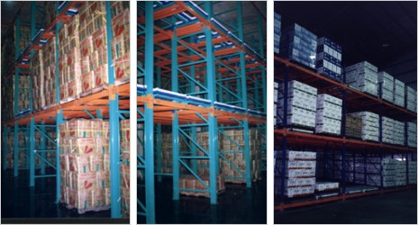 Push-back Pallet Racking Push-back Pallet Racking