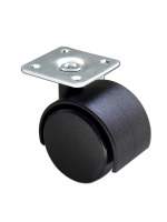 50mm Nylon Caster With Square Plate