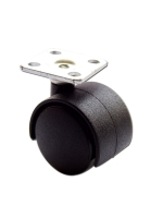 30mm Caster With Square Plate