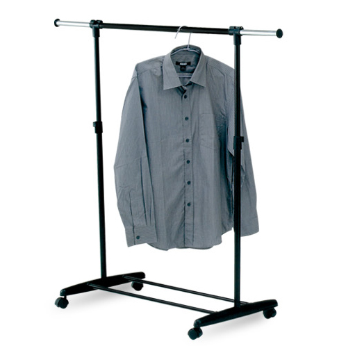 Single-rail Height-adjustable Garment Rack Single-rail Height-adjustable Garment Rack