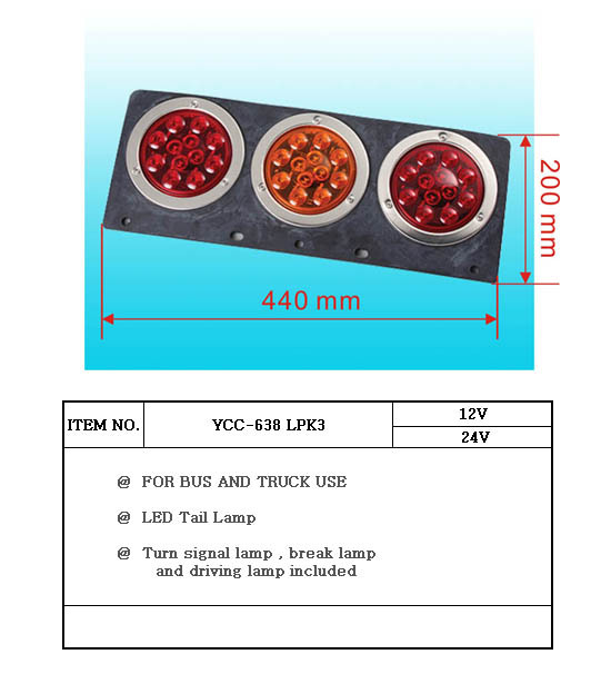 Truck Tail Lamp