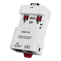 Tiny Modbus/TCP to RTU/ASCII Gateway with PoE and 1 RS-232 Port