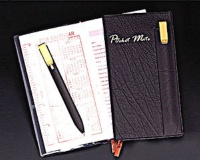 Pocket Note Book with Bookmark Ball Pen