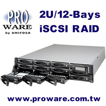 2U 12Bay iSCSI – 6G SAS/SATA Redundant RAID Subsystem 2U 12Bay iSCSI – 6G SAS/SATA Redundant RAID Subsystem