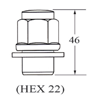 Wheel Nut (1pc)