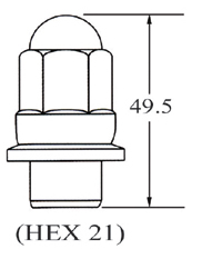 Wheel Nut (1pc)