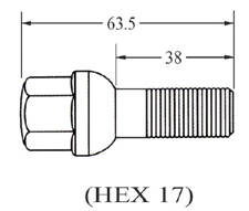 Rim Bolt-Ball