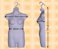 Free-Hanging Ladies’ Torso--Plus Size