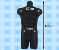 Large-sized Male Torso Mannequin