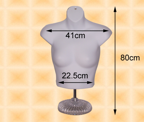 Female Chest Form w/Stand