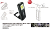 ET-1318 Multifunction COB LED Slim Work Light