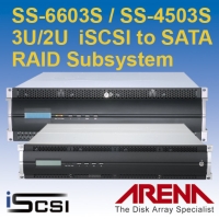 3U / 2U iSCSI to SATA 磁碟阵列储存系统
