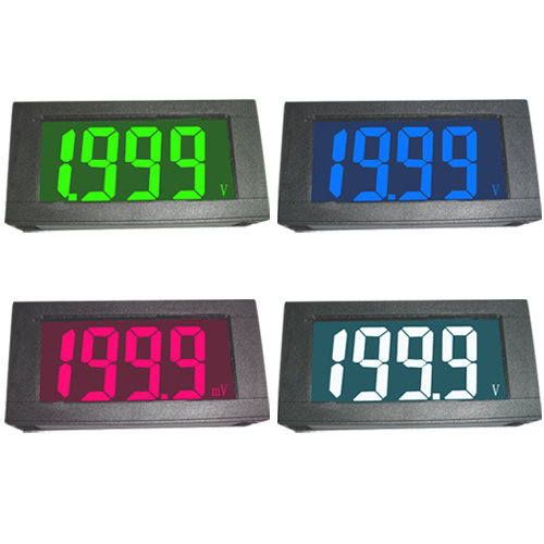 3½ LCD 具背光數字式交直流電壓表頭 3½ LCD 具背光數字式交直流電壓表頭