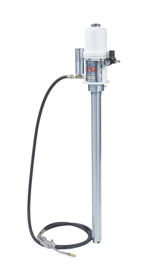 Air operated oil lubricator
