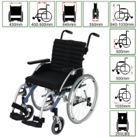 Standard wheelchair