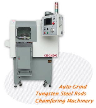Auto Grind Tungsten Steel Rods Chamfering Machinery