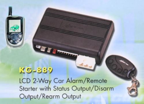 LCD 2-way Car Alarm LCD 2-way Car Alarm
