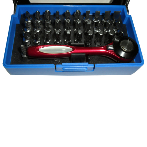 32 pc Mini Wrench & power bit Set