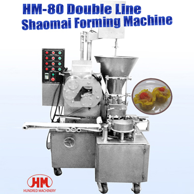 Double Line Shaomai Forming Machine