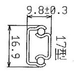 1701 Light-duty 3/4 Extension Ball Bearing Drawer Slides