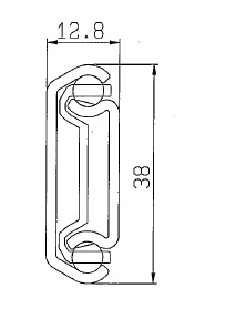 3801 Light-duty 3/4 Extension Drawer Slides