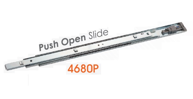 4680P Medium-duty  Drawer Slides with Push Open
