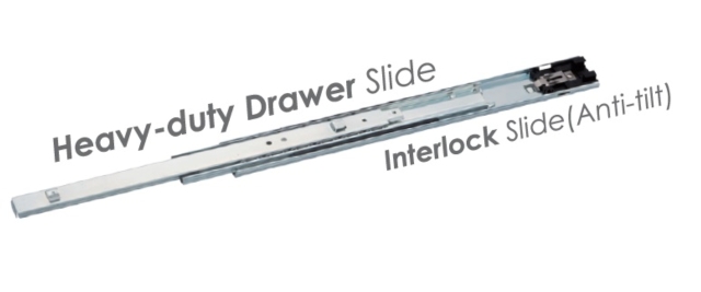 5189 Heavy-duty Draw Slide with Interlock(Anti-tilt)
