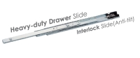 5189 Heavy-duty Draw Slide with Interlock(Anti-tilt)