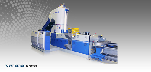 SHREDDER EXTRUDER PELLETIZER COMBINATION EQUIPMENT FOR FILM SHREDDER EXTRUDER PELLETIZER COMBINATION EQUIPMENT FOR FILM