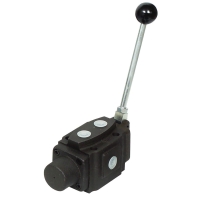MANUALLY OPERATED DIRECTIONAL VALVE AND MONOBLOCK MANUALLY OPERATED VALVE 