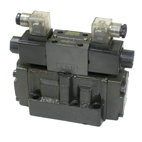 Solenoid Operated Hydraulic Pilot Directional Valve