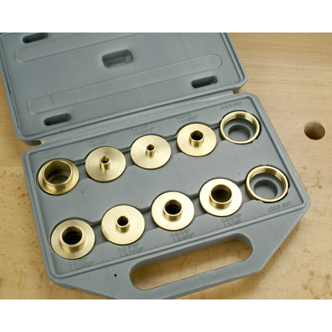 10 PCS Brass Router Bushing Sets 10 PCS Brass Router Bushing Sets