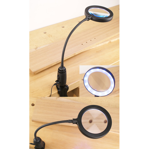14 LED Work Light With Magnifying Head With Transformer