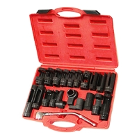 21pcs Oxygen Sensor Special Socket Set 21pcs Oxygen Sensor Special Socket Set