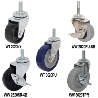 Thread Swivel Casters, Furniture casters, Industrial casters