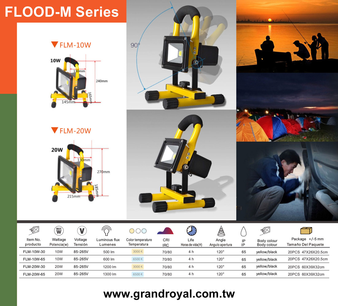 Flood LED COB