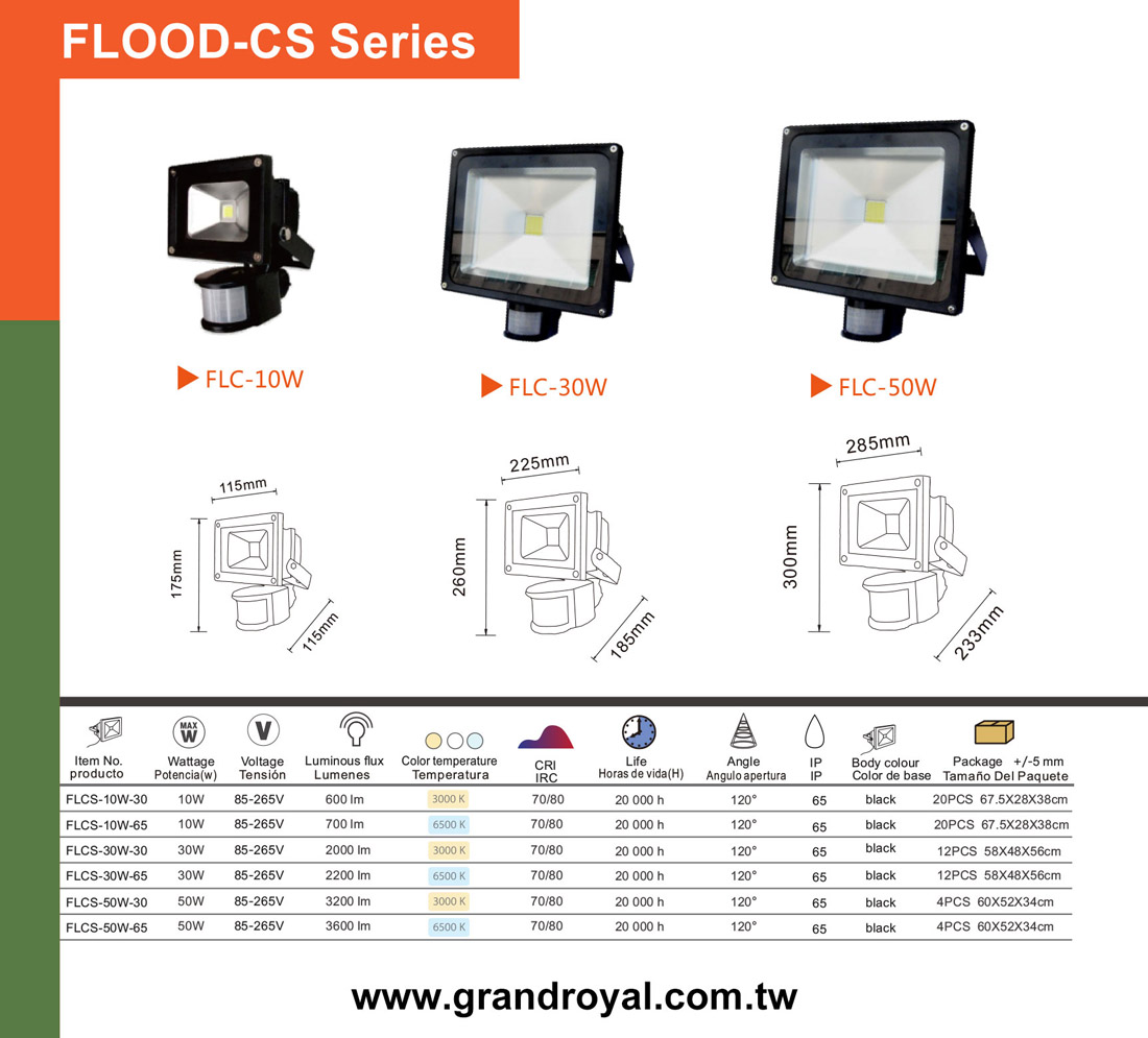 FLOOD LED COB