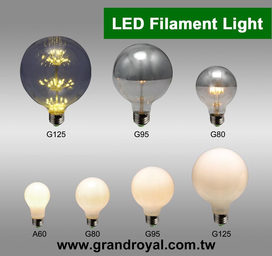 LED filament lamp