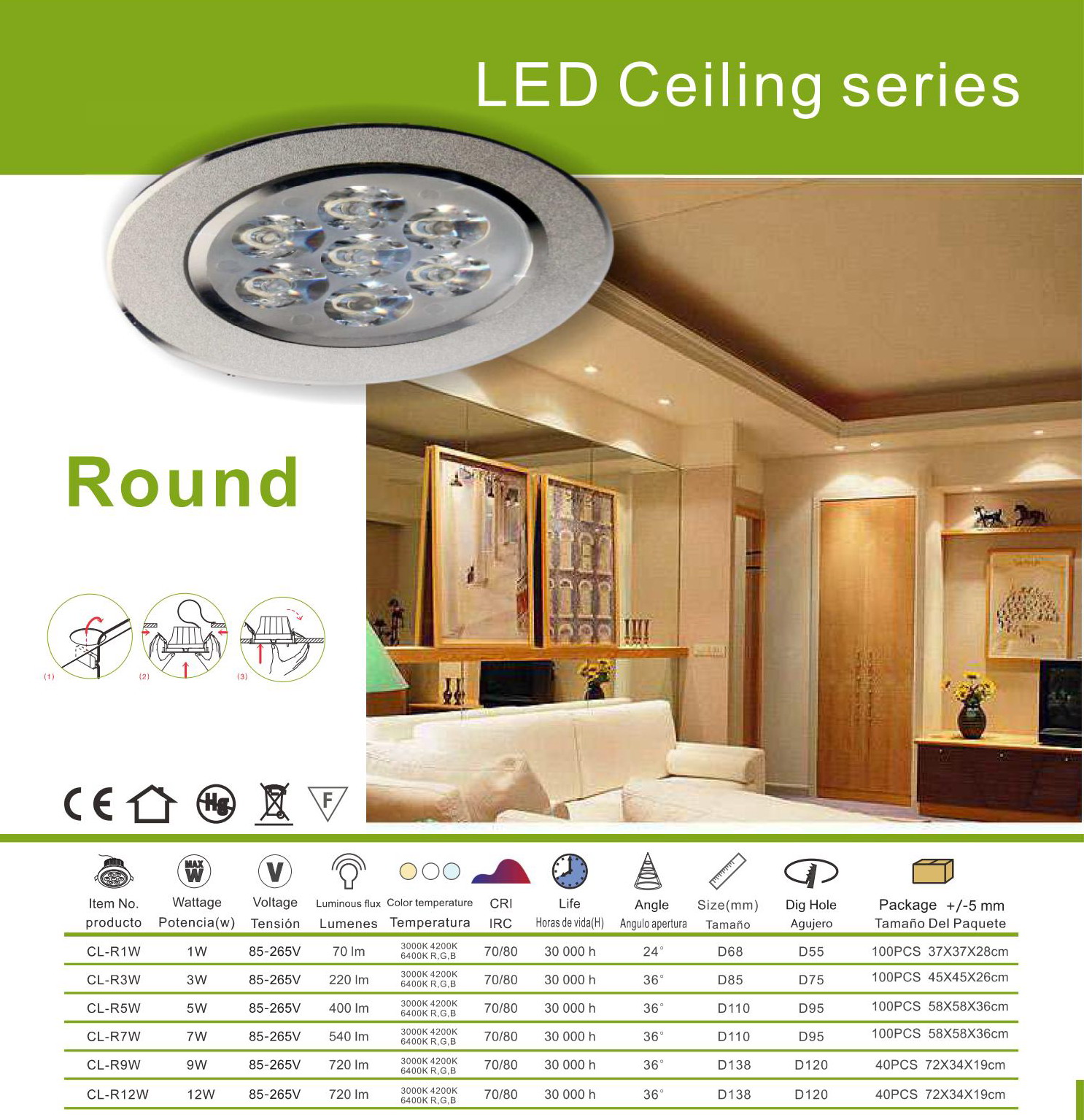 LED Ceiling series