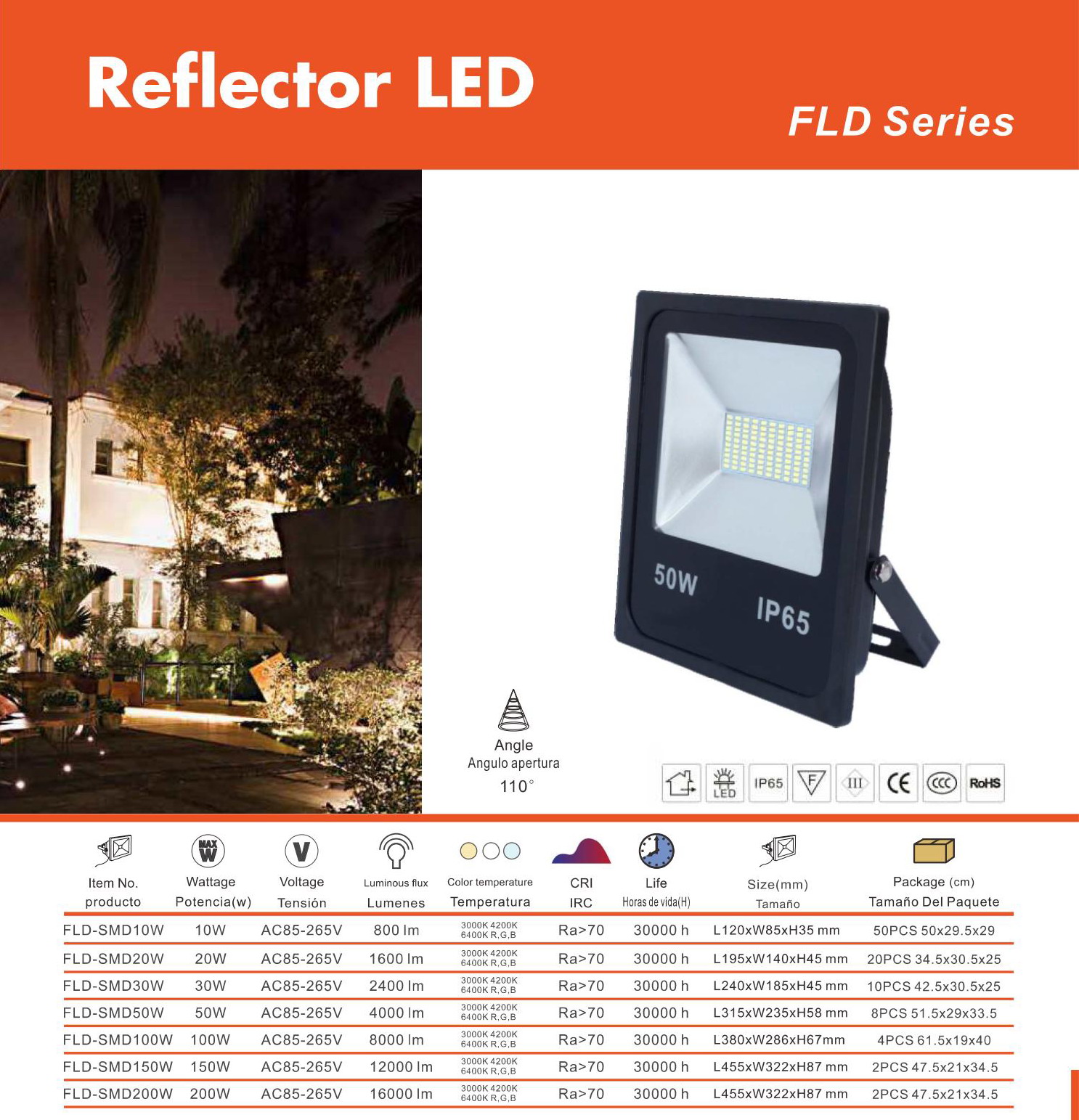 FLOOD LED SMD