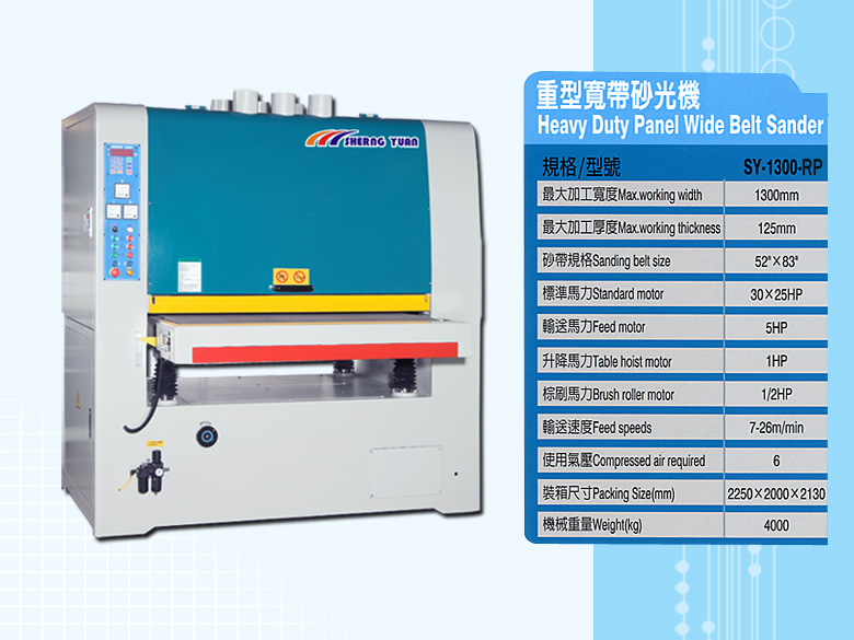 Heavy Duty Panel Wide Belt Sander