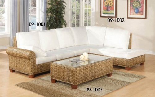 Banana Leaf/Tree Fiber Braid Sofa Set